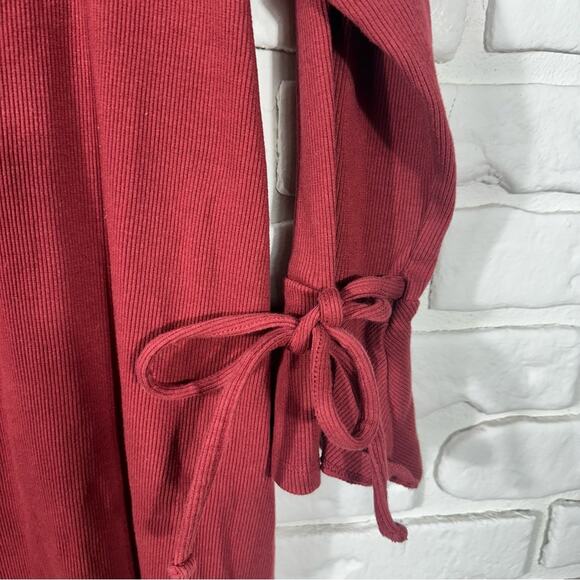 Eloquii Ribbed Long Sleeve Shift Dress Size 18/20 - Picture 6 of 8